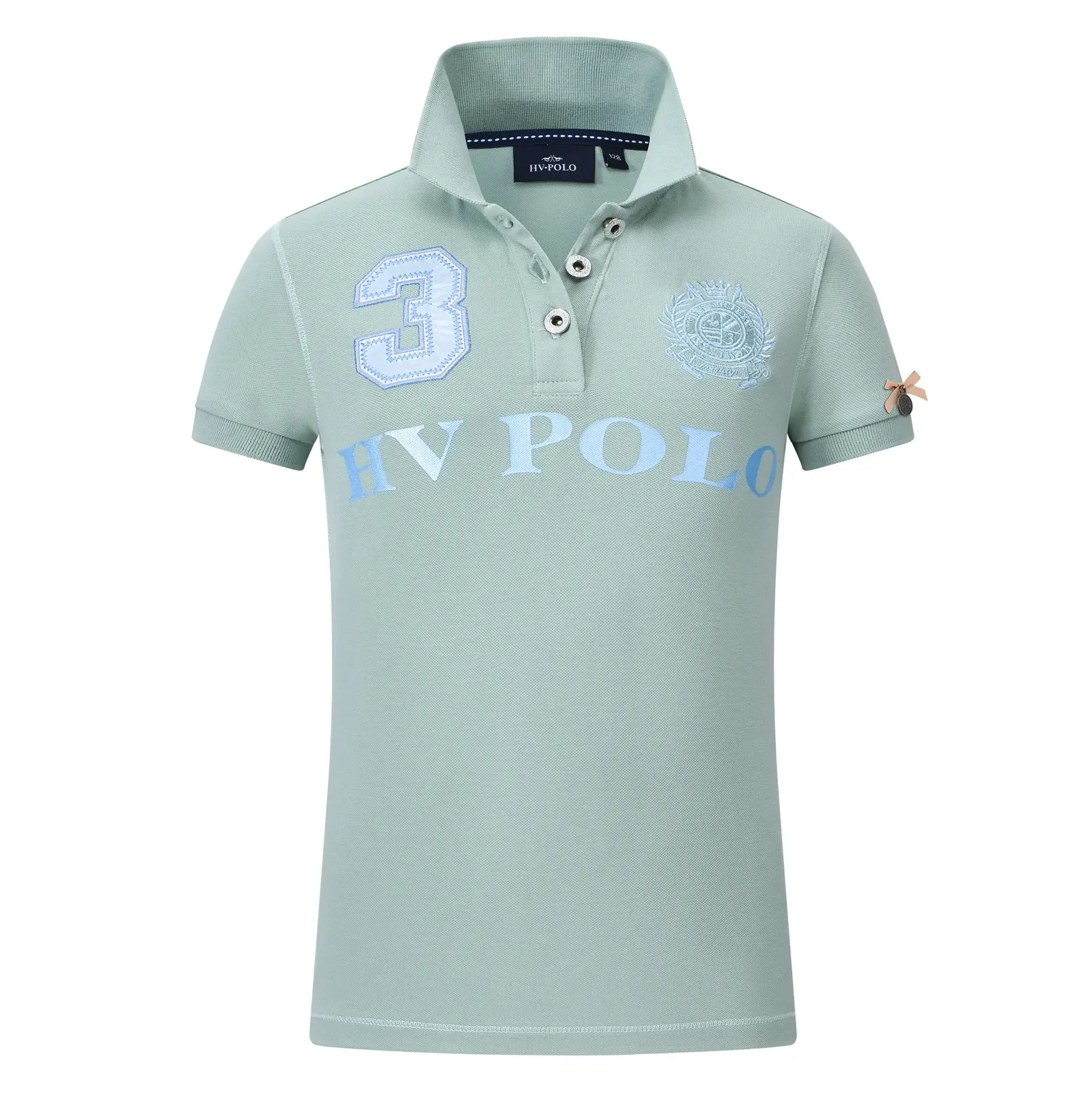 Aqua sky girls polo shirt Favouritas EQ - HV Polo