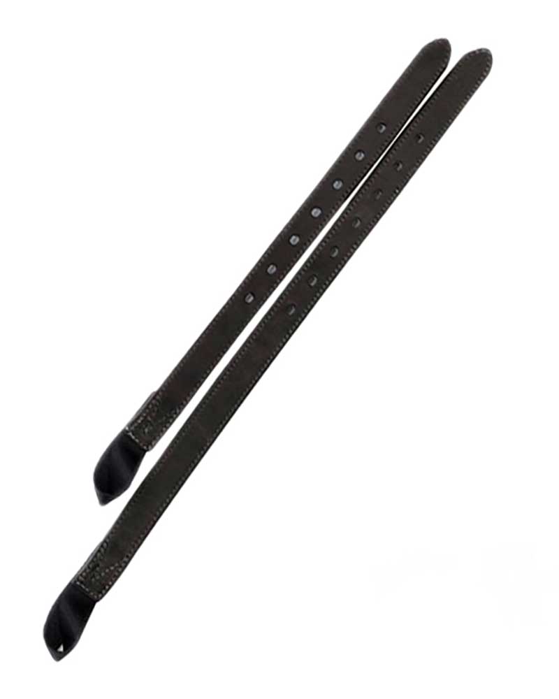 Latiguillos de recambio en cuero negro para silla Innova Standard/Extended - WINTEC/Bates