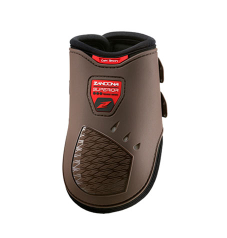 Pack of 2 brown air tendon model jumping rear protectors - Zandona