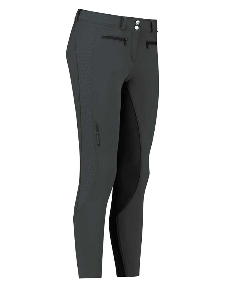 Pantalons d'hiver gris foncé (grip à fond intégral) pour femme Pharis - Euro-Star
