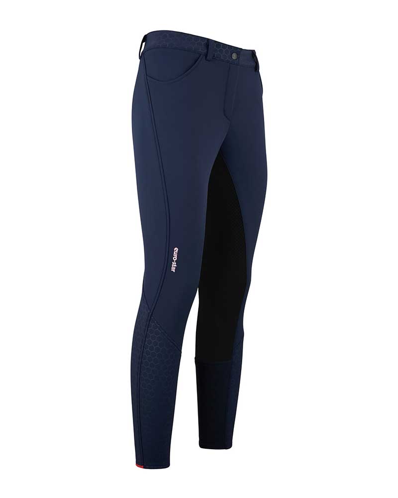 Pantalons d'hiver bleu marine (en fond de peau) pour femme Allure - Euro-Star