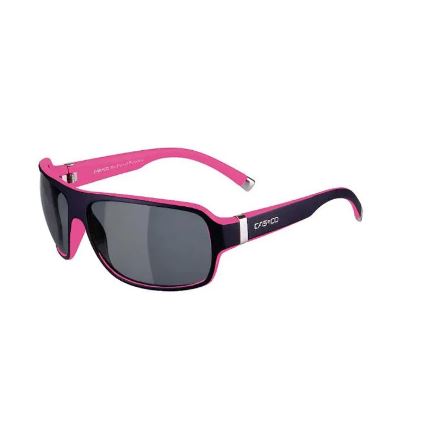 Lunettes de soleil sport noir et intérieur rose - SX-61 - Casque