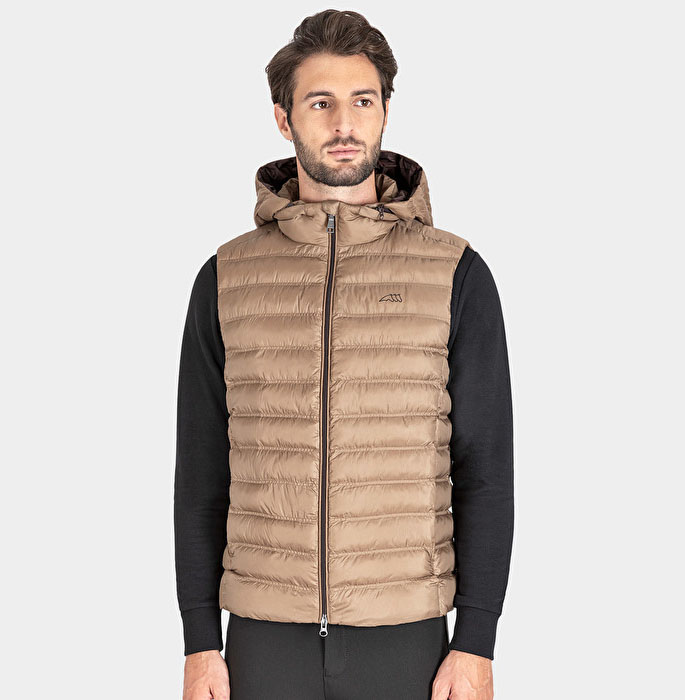 Gilet beige pour homme Eniare - Equiline
