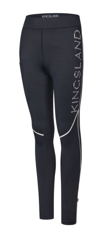 Mallas azul marino con el logotipo en letras blancas (full grip) Junior KLNana - Kingsland