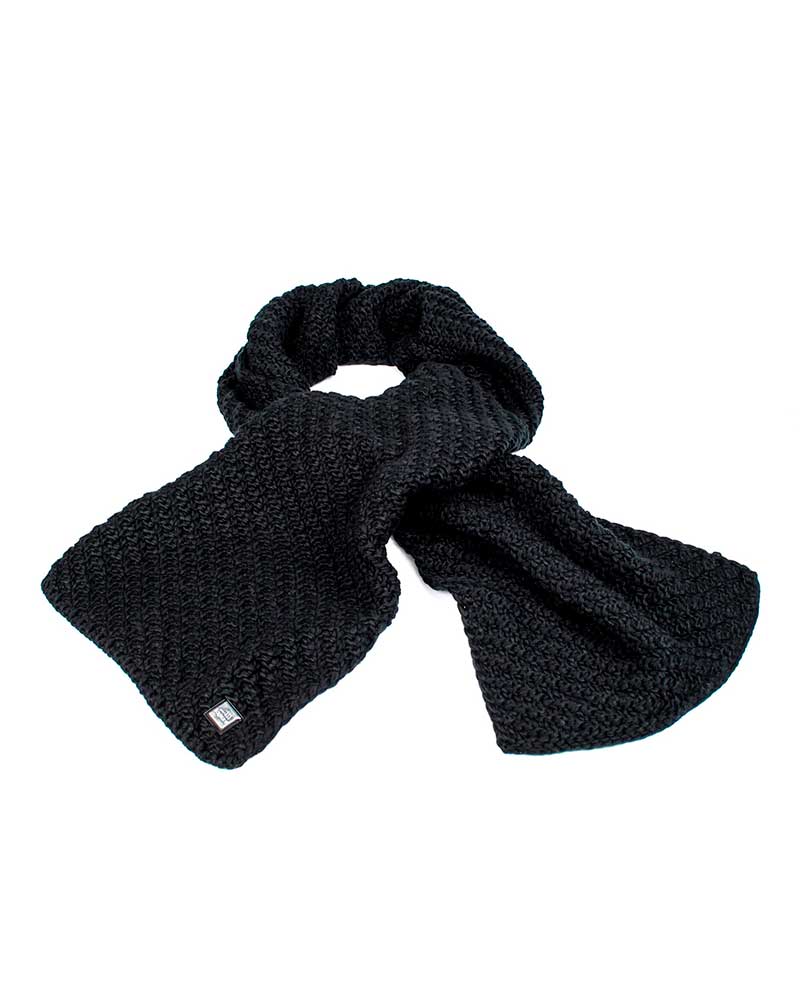 Black Knit Scarf – Virginia - Equiline
