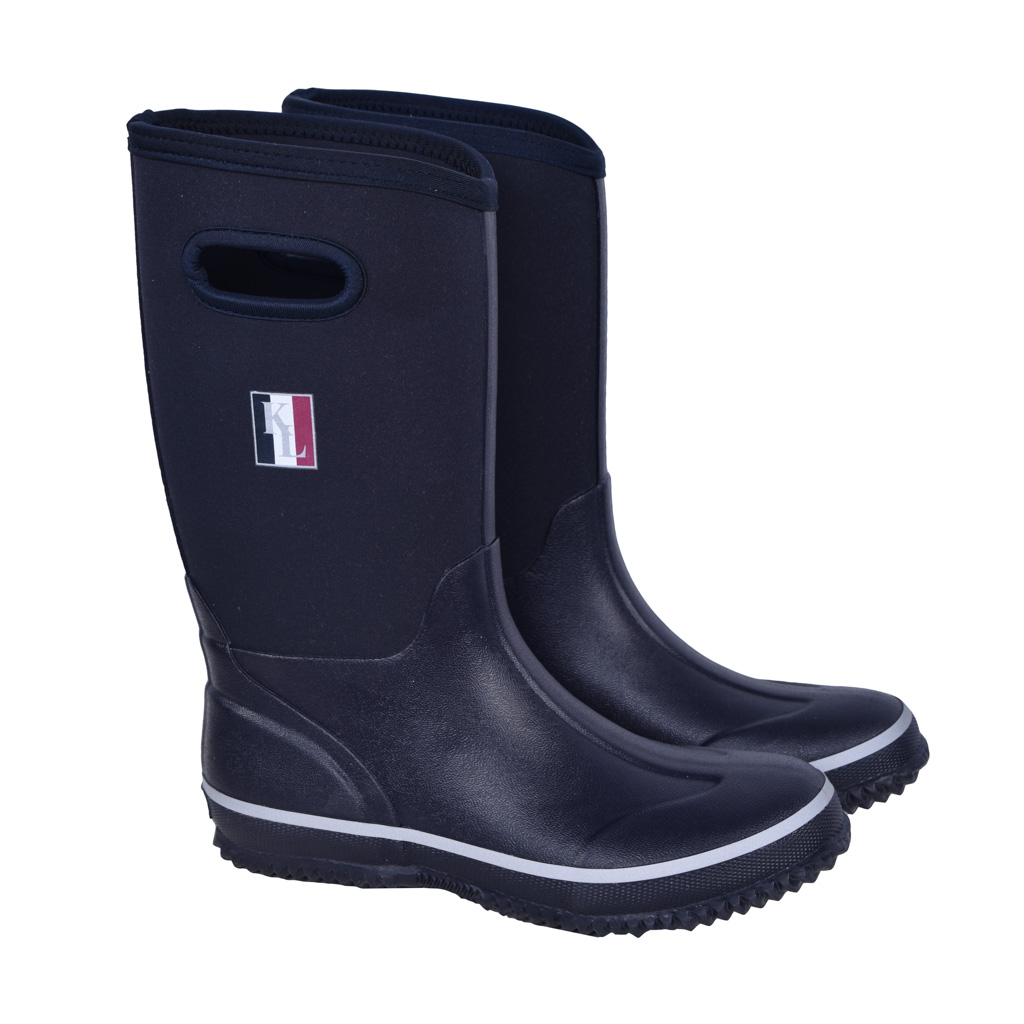 Navy blue waterproof rubber boots – Cecil unisex model - Kingsland