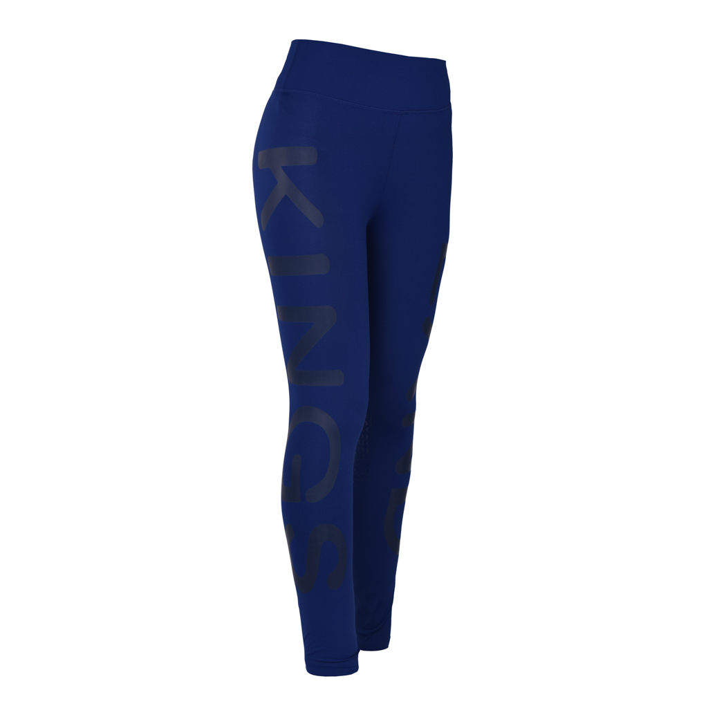 Leggings bleu Klein (grip aux genoux) modèle Karina - Kingsland