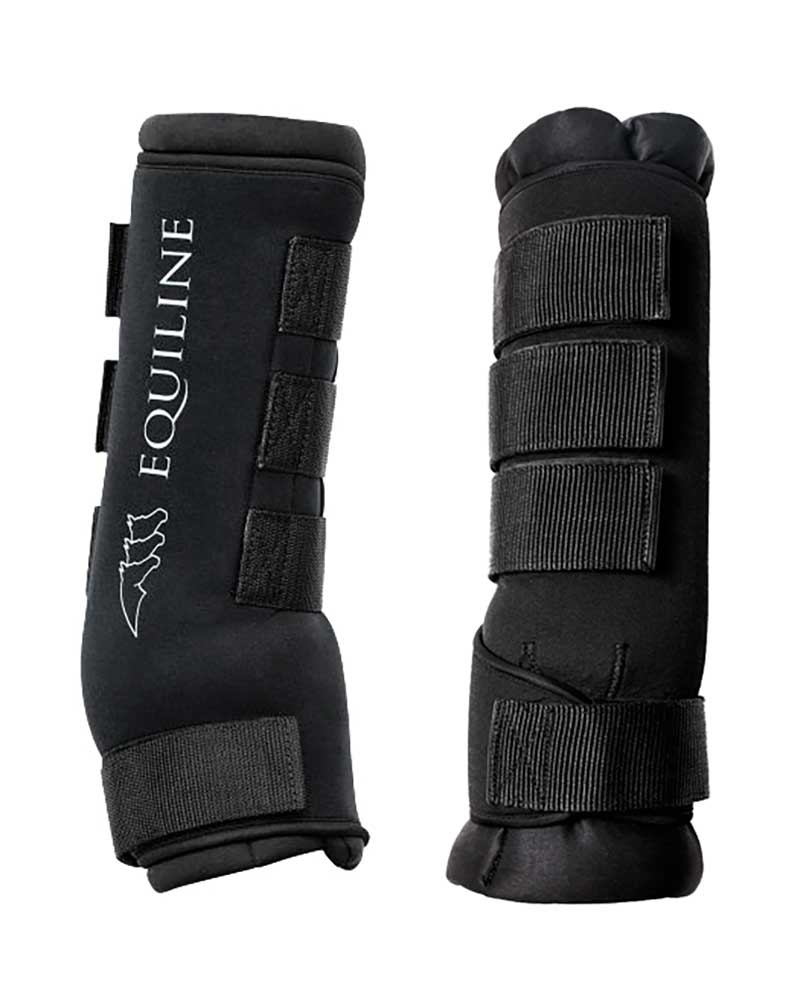 Pack of 2 Black Therapeutic Rest Boots – Cairo - Equiline