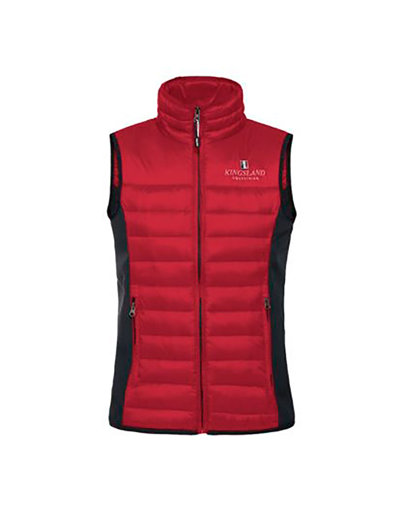 Gilet matelassé rouge et bleu marine unisexe Edición limitada - Kingsland