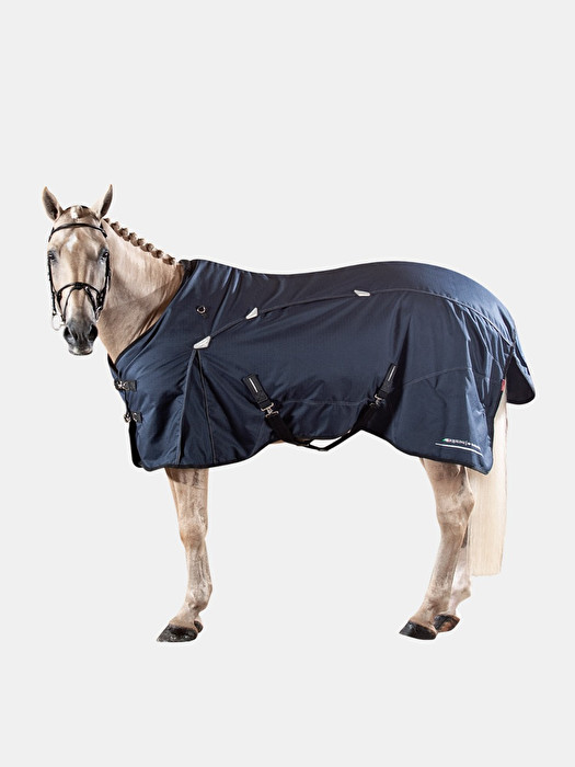 Couverture de paddock 400g bleu marine modèle Ned - Equiline