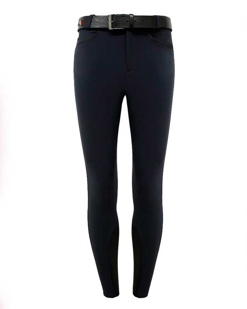 Pantalons d'hiver bleu marine (grip aux genoux) pour homme Faber - Equiline
