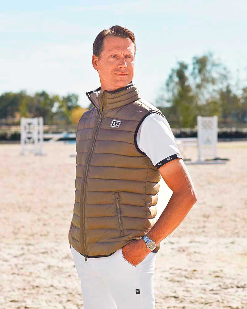 Gilet matelassé beige unisexe Muro - Kingsland