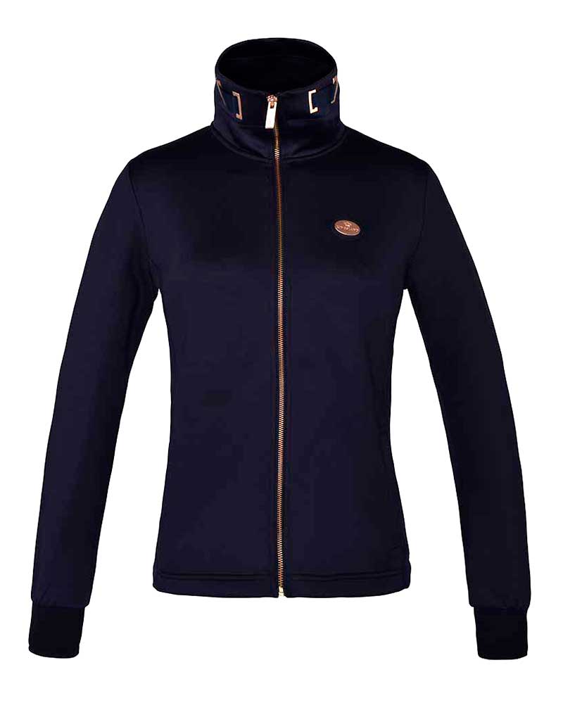Veste d'entraînement bleu marine à col haut pour femme Tarifa - Kingsland
