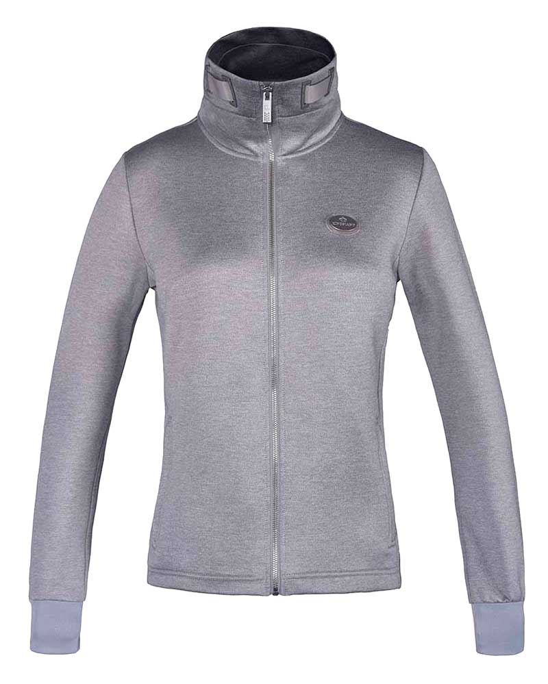 Veste d'entraînement gris clair à col haut pour femme Tarifa - Kingsland