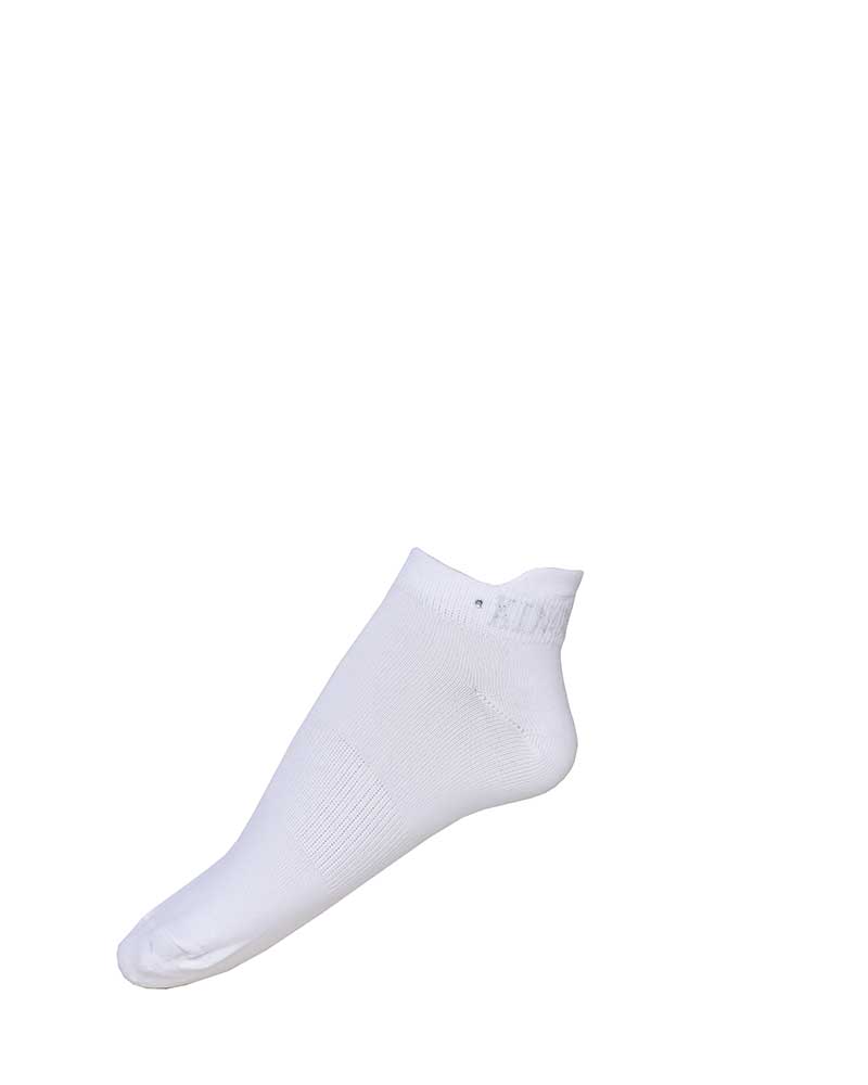 Calcetines tobilleros blancos con brillantes para mujer Aiglun - Kingsland