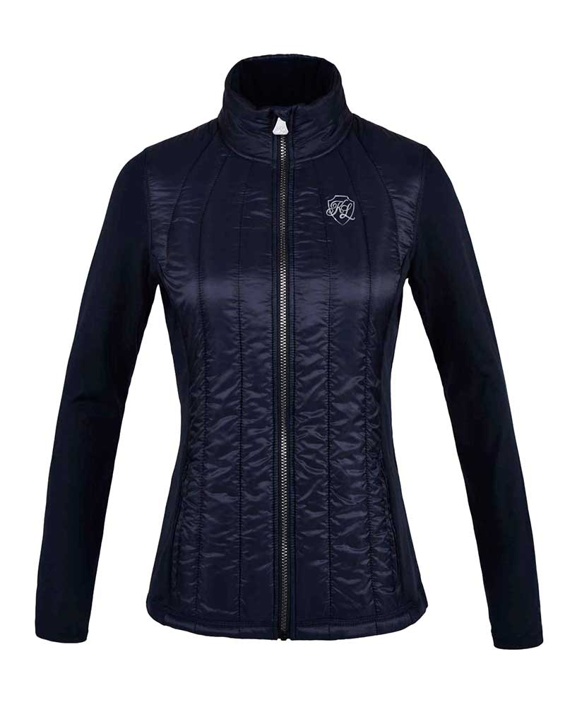 Veste d'entraînement matelassée bleu marine pour femme KLchapleau - Kingsland