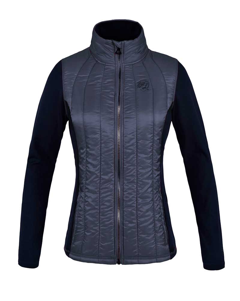 Veste d'entraînement matelassée gris bleuté pour femme KLchapleau - Kingsland