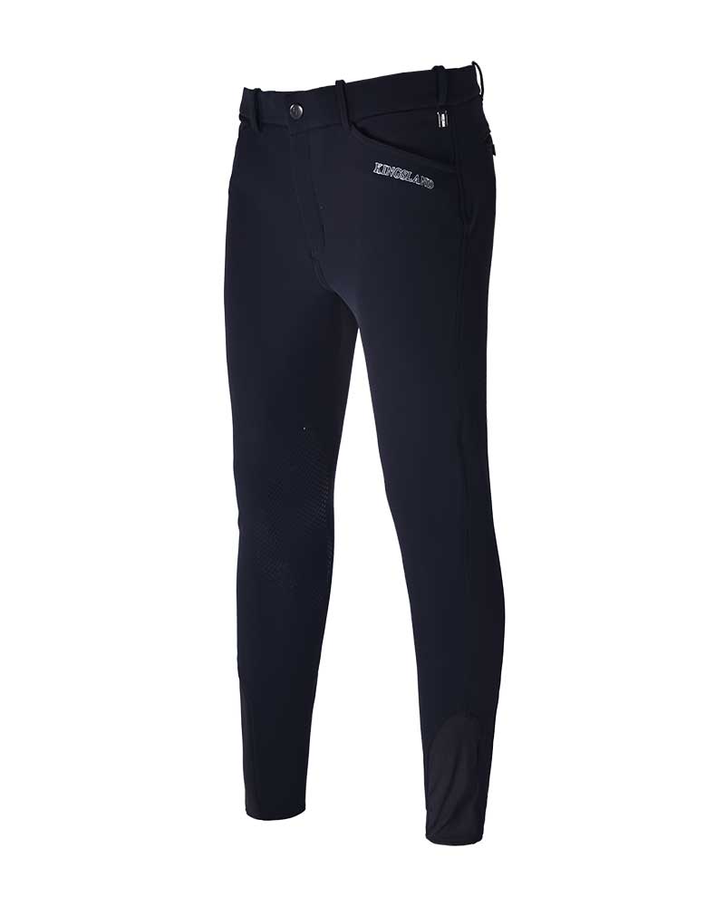 Men’s Winter Riding Pants in Navy with Knee Grip KLkenneth - Kingsland