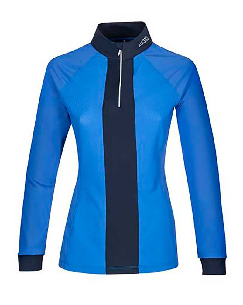 Polo bleu marine pour femme - Equiline