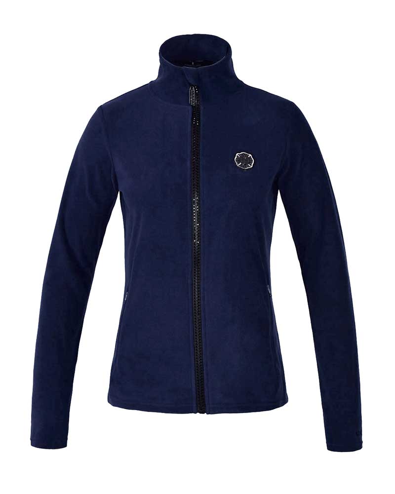 Veste polaire bleu marine d'entraînement pour femme KLaniak - Kingsland