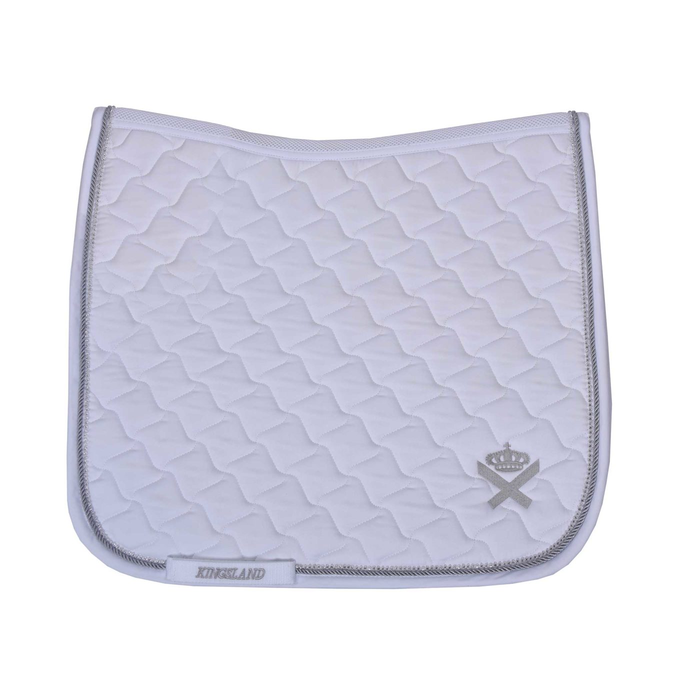 Sudadero de doma blanco y plata para pony (C y D) Cruzeiro - Kingsland