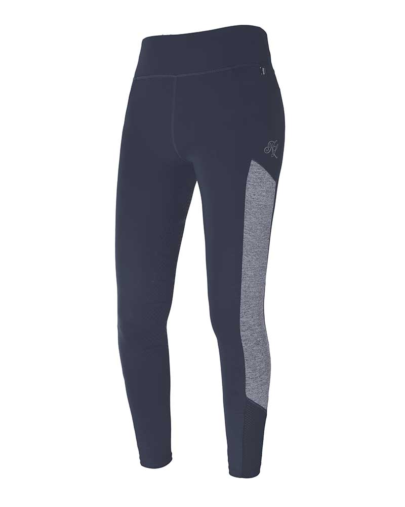 Navy blue and gray tights (knee grip) for women KLkarina - Kingsland