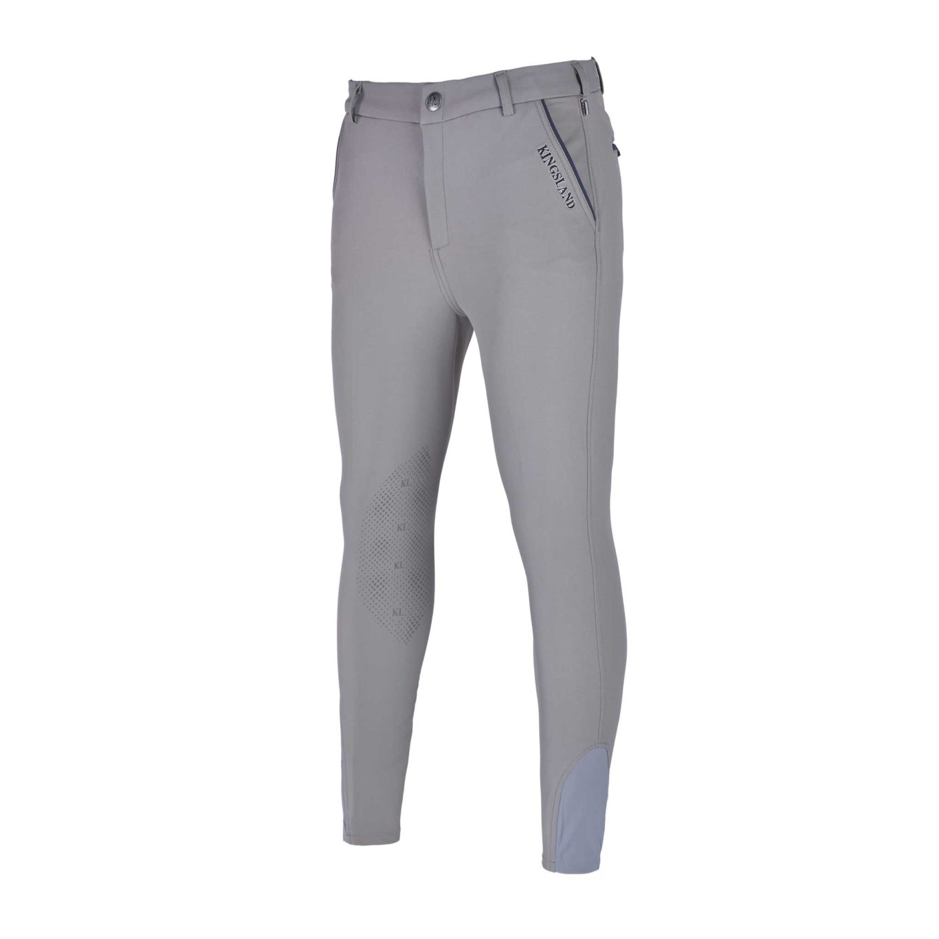 Pantalons pour homme avec grip aux genoux gris modèle kaylor - Kingsland