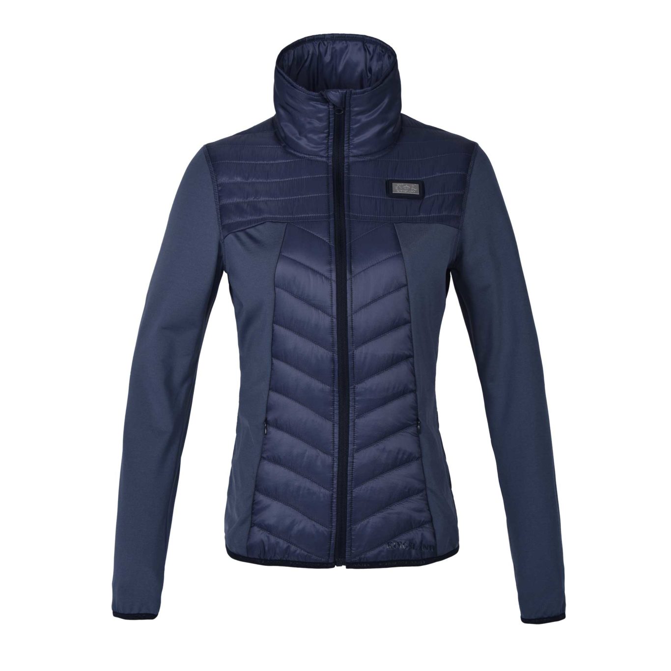 Dark blue and greyish padded training jacket for women Klawock - Kingsland