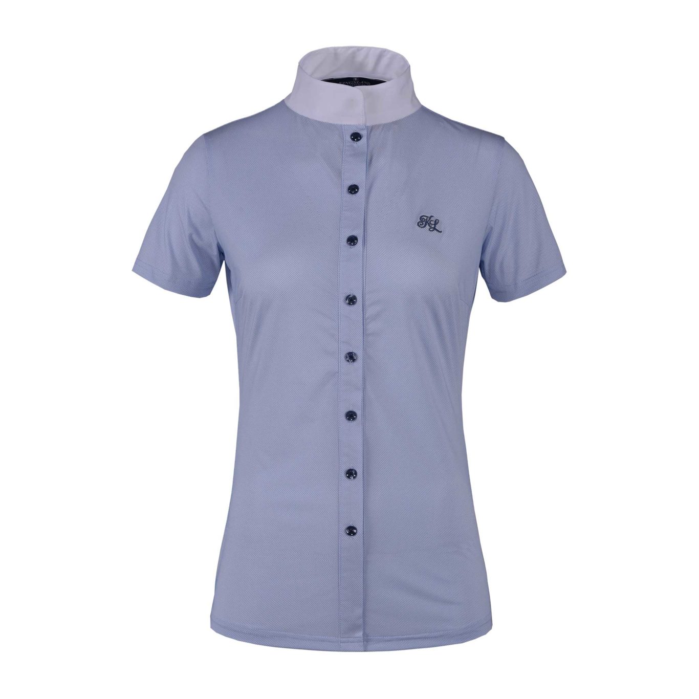 Chemise de concours bleu pour femme Landela - Kingsland