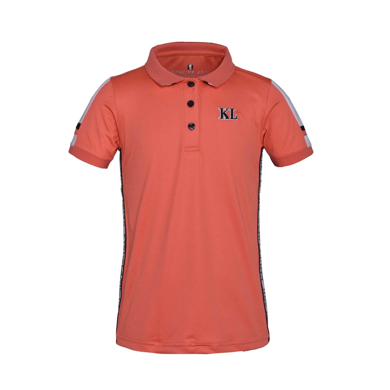 Polo technique corail junior unisexe modèle KLvera - Kingsland