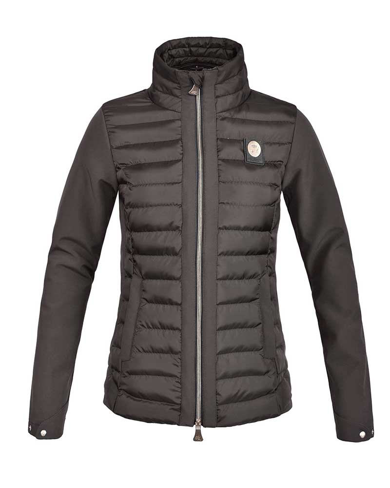 Women’s dark brown padded softshell jacket – KLdebbie - Kingsland