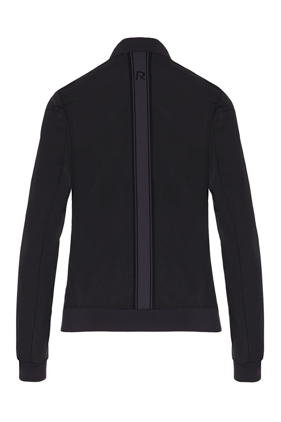 Lightweight black bomber in technical fabric for women - Cavalleria Toscana Revolution