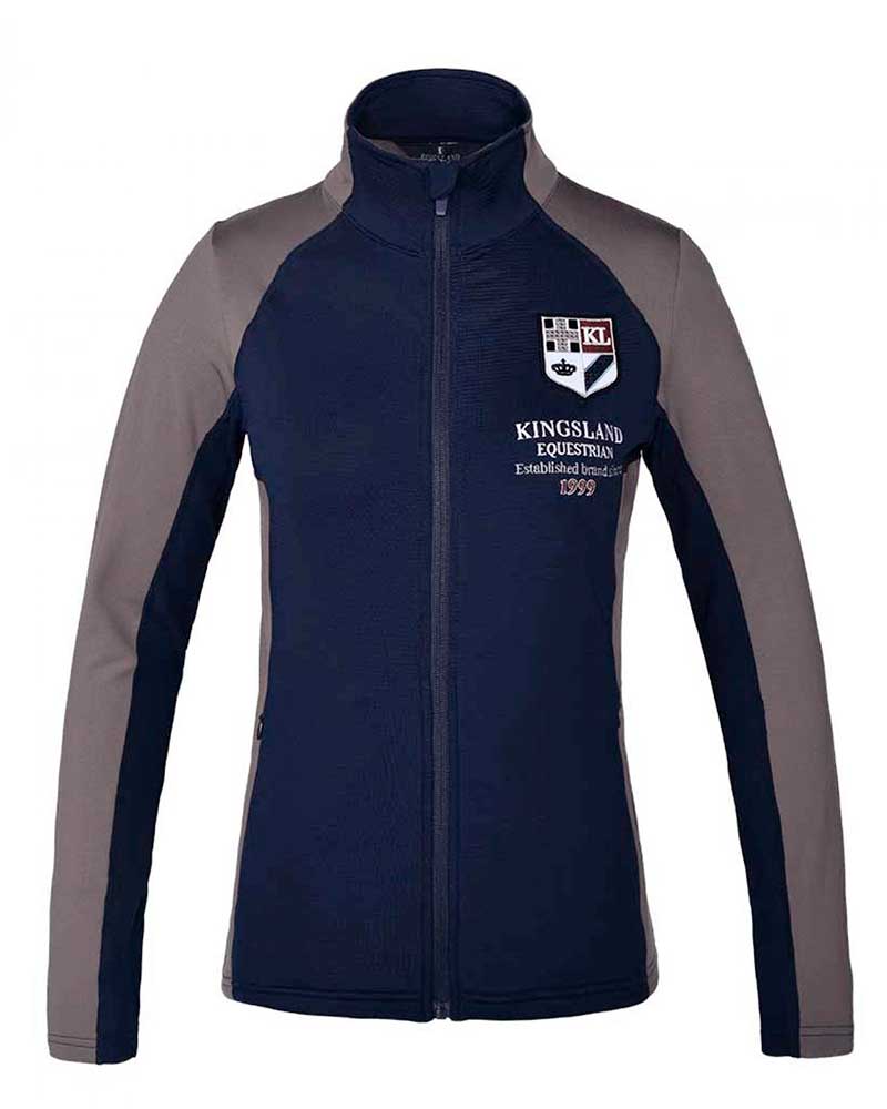 Navy and Brown Training Jacket for Women – KLignitia - Kingsland
