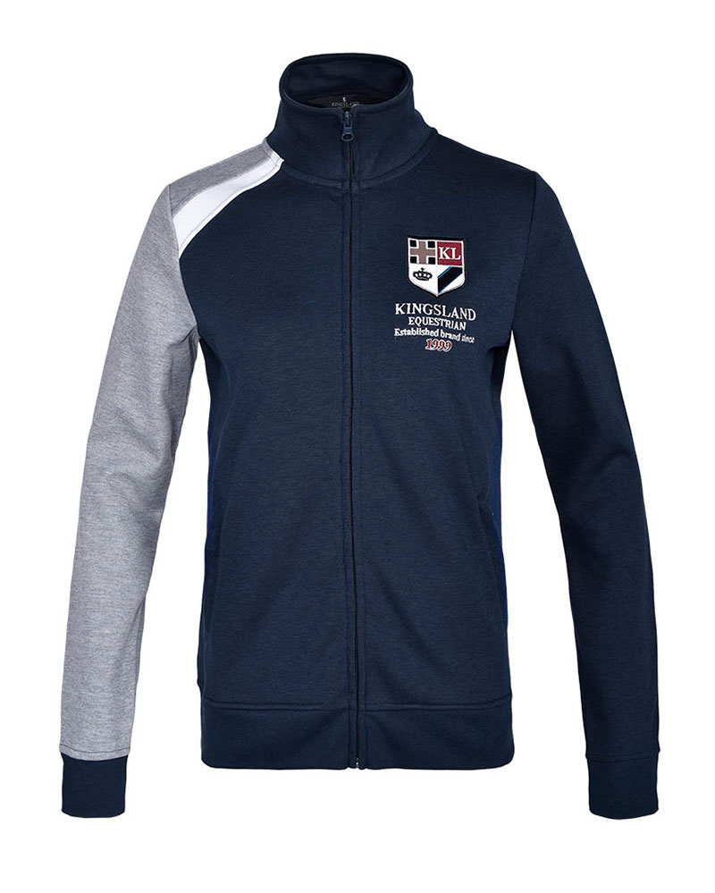 Veste fine bleu marine et gris unisexe KLiggy - Kingsland