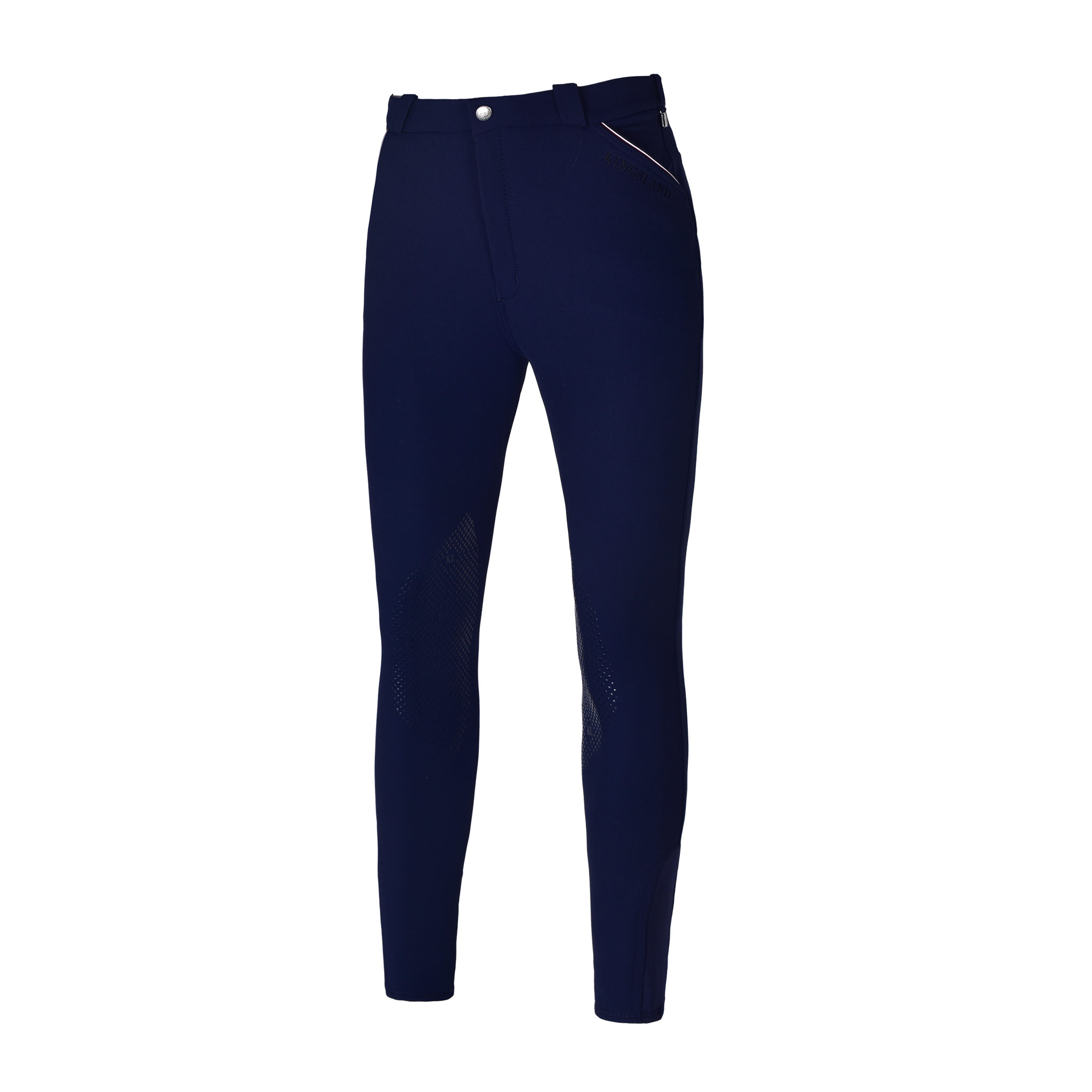 Navy knee grip breeches for men KLkenton - Kingsland