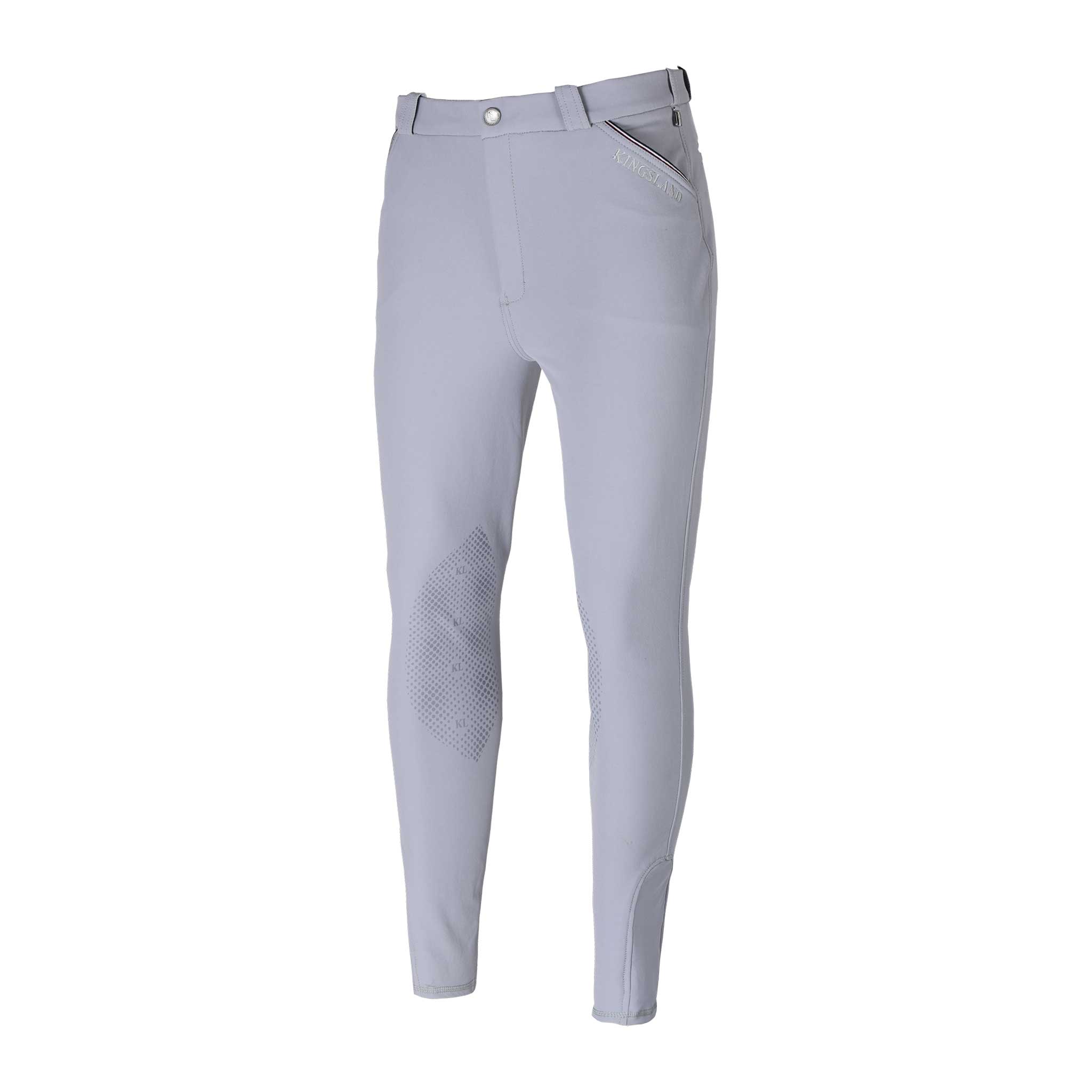 Light Grey Horse Riding Breeches (Knee Grip) for Men – KLkenton - Kingsland