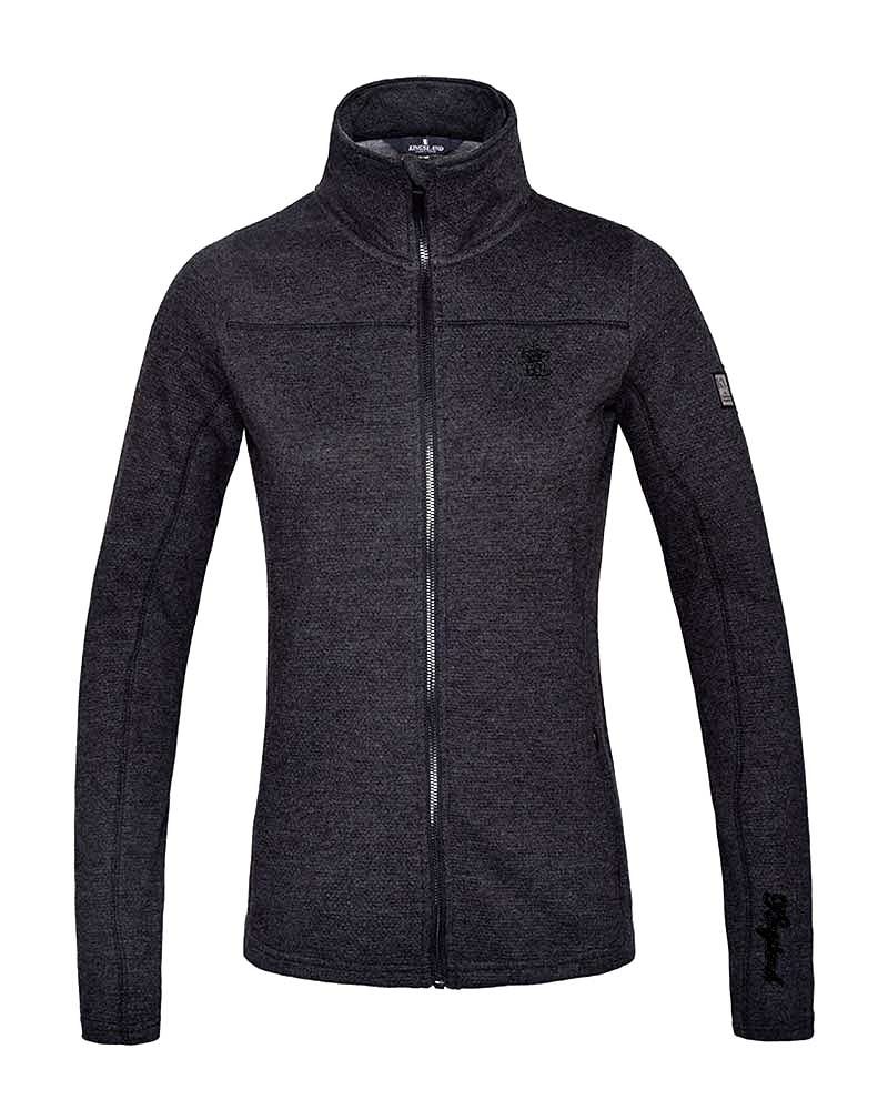 Dark Grey Zipped Sweatshirt for Women – KLCDjulia - Kingsland