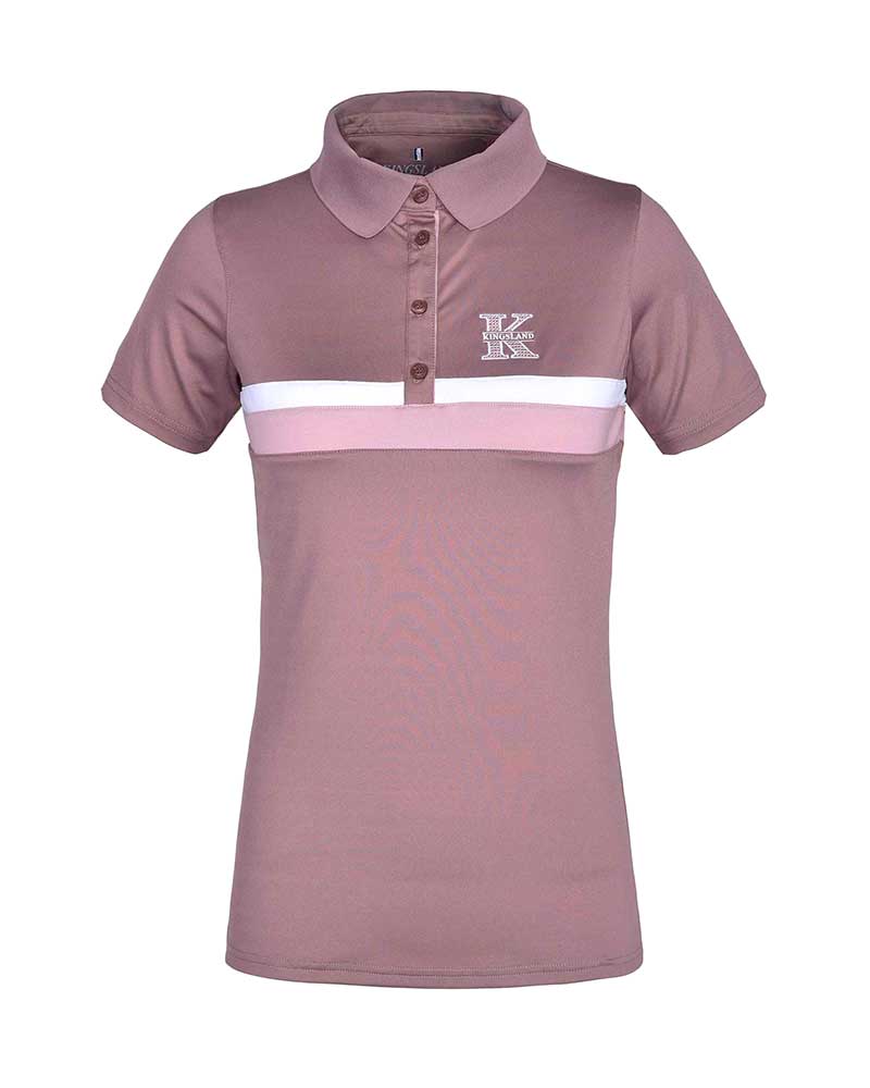 Polo en piqué à manches courtes rose (pink twilight mauve) pour femme KLlukina - Kingsland