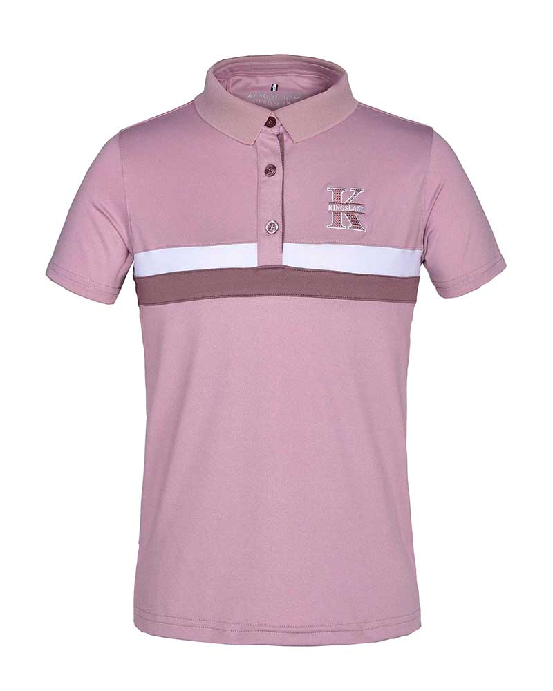 Pink Short-Sleeve Junior Unisex Micro Piqué Polo – KLlocke - Kingsland
