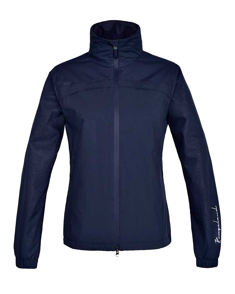 Coupe-vent matelassé avec capuche oculta bleu marine unisexe KLmaison - Kingsland