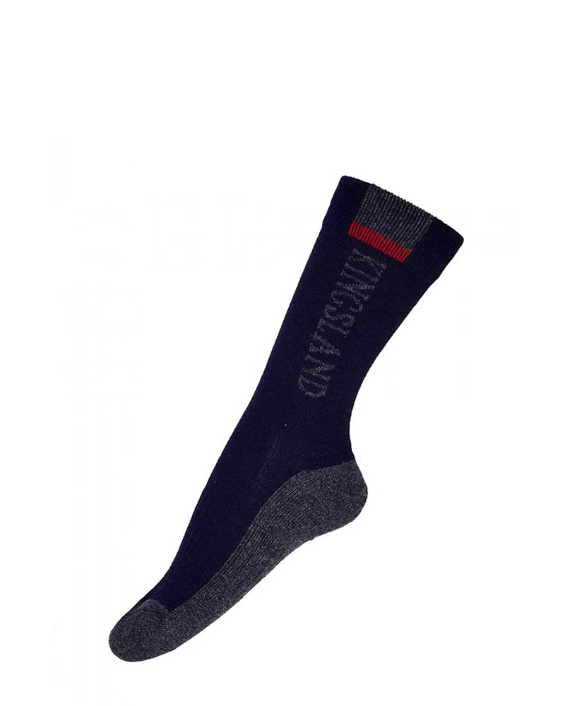 Chaussettes (mi-mollet) bleu marine en laine pour invierno KLmaxim - Kingsland