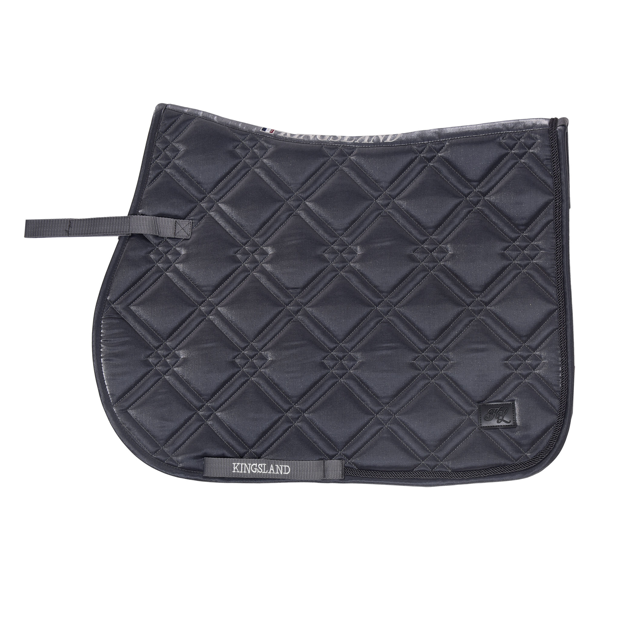Sudadero coolmax de doma efecto seda brillante gris/plata KLnatana - Kingsland