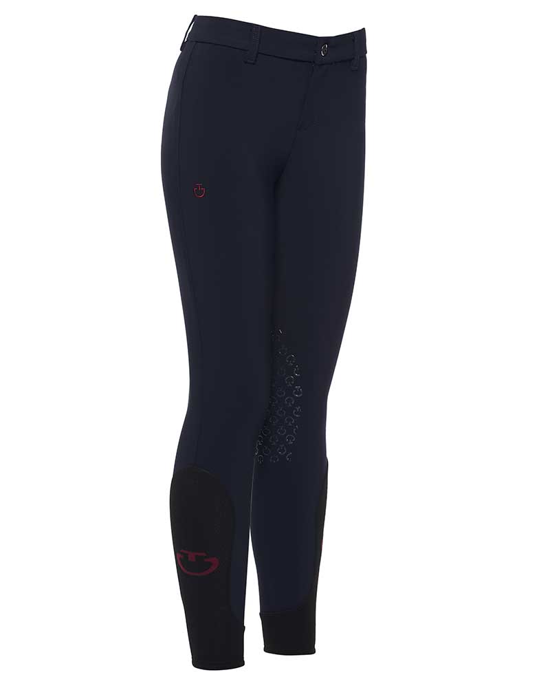 Children navy knee grip breeches - Cavalleria Toscana