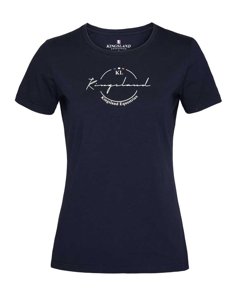 T-shirt à manches courtes bleu marine pour femme KLnida - Kingsland