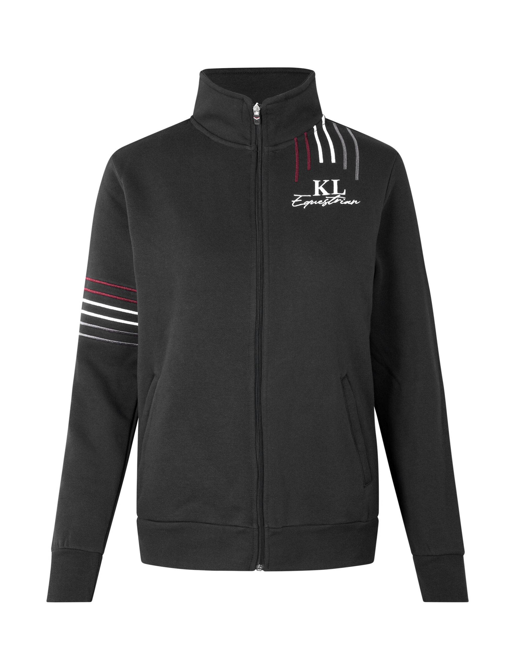 Unisex navy blue hoodless sports jacket KLtennyson - Kingsland
