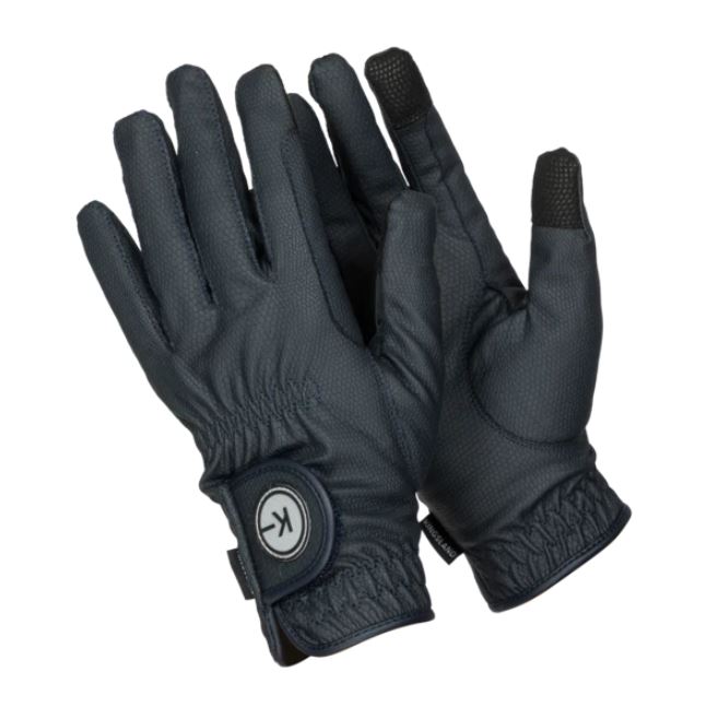 Guantes de invierno azul marino para montar a caballo KLgigi - Kingsland