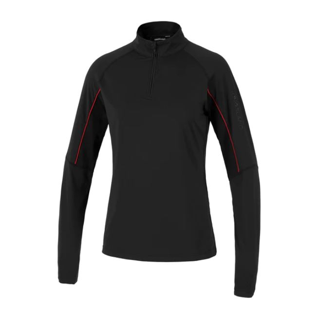 T-shirt d'entraînement à manches longues noir pour femme KLfaigy - Kingsland