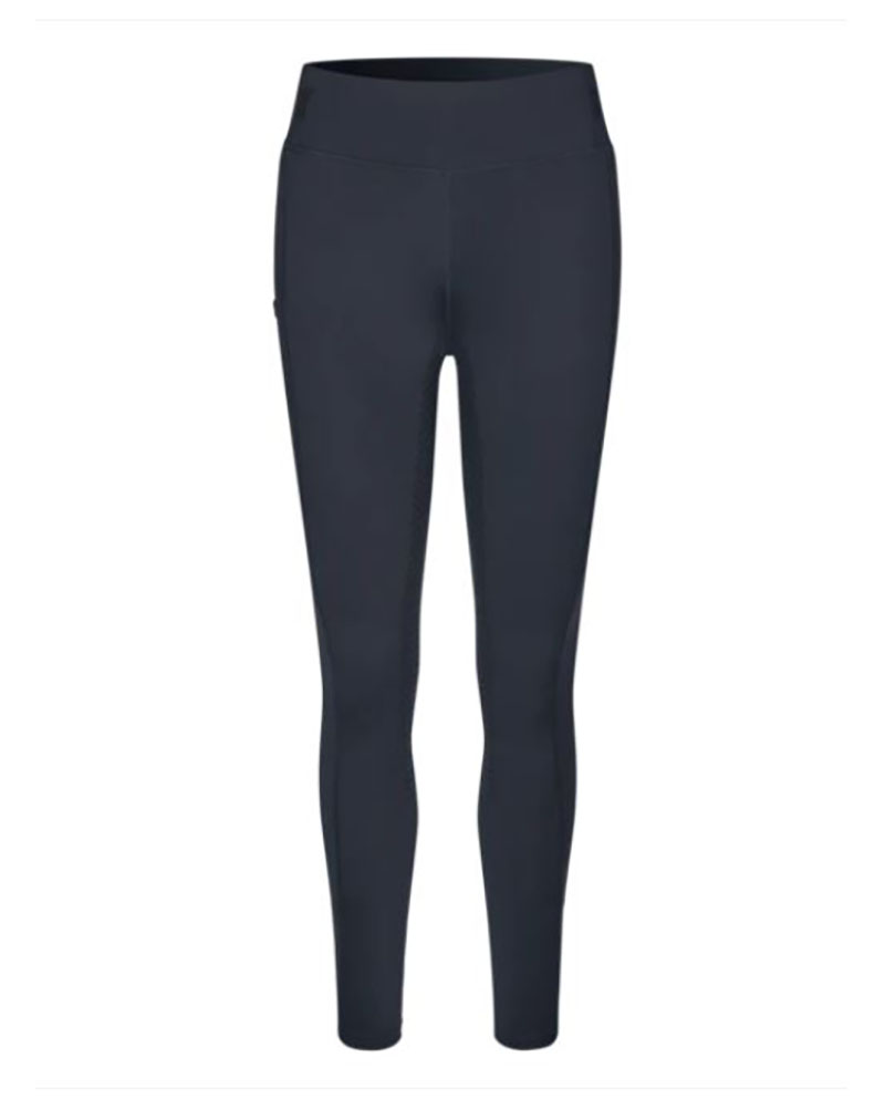 Navy blue tights with pocket (full grip) for women KLkiara - Kingsland