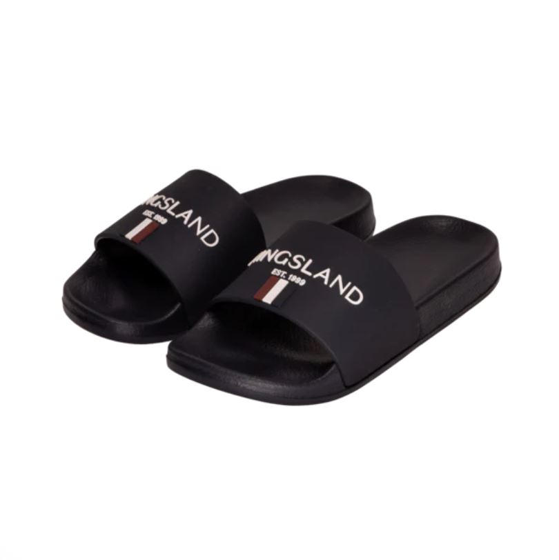 Unisex navy blue flip flops KLJam - Kingsland