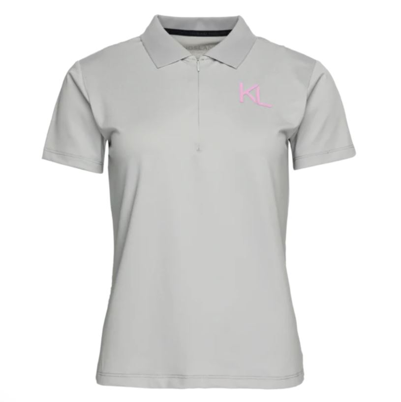 Polo à manches courtes gris pour femme KLjubi - Kingsland